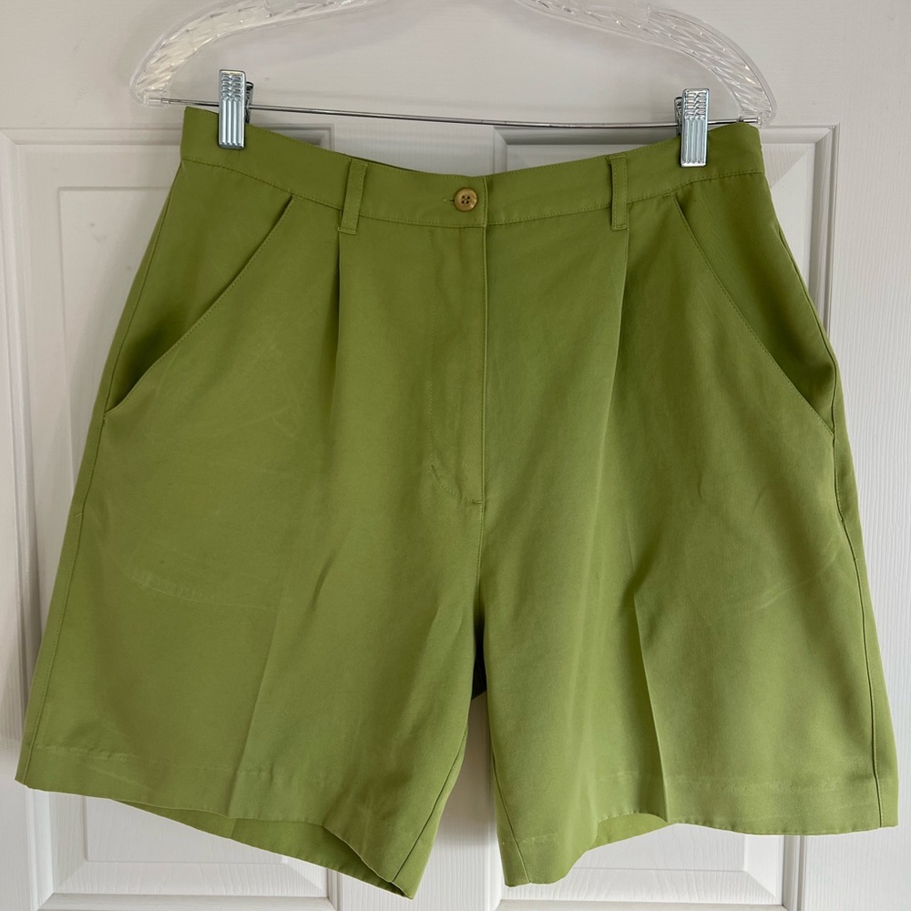 Vintage Fairway Green Bermuda Shorts